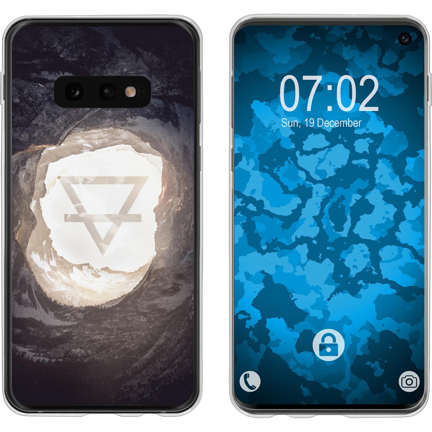 Galaxy S10e Silikon-Hülle Element Erde M2 Case
