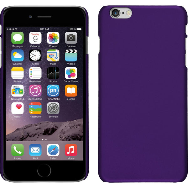 Hardcase für Apple iPhone 6 Plus / 6s Plus gummiert lila