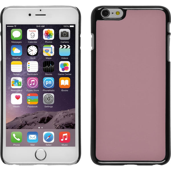 Hardcase für Apple iPhone 6 Plus / 6s Plus Lederoptik rosa