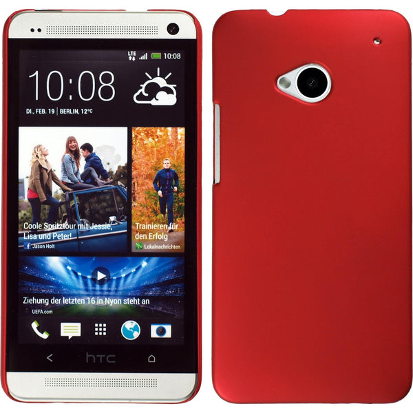 Hardcase für HTC One  rot