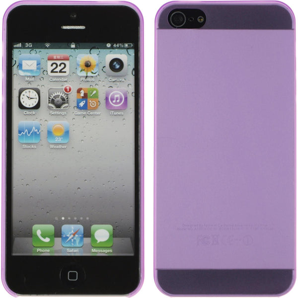 Hardcase für Apple iPhone 5 / 5s / SE matt lila