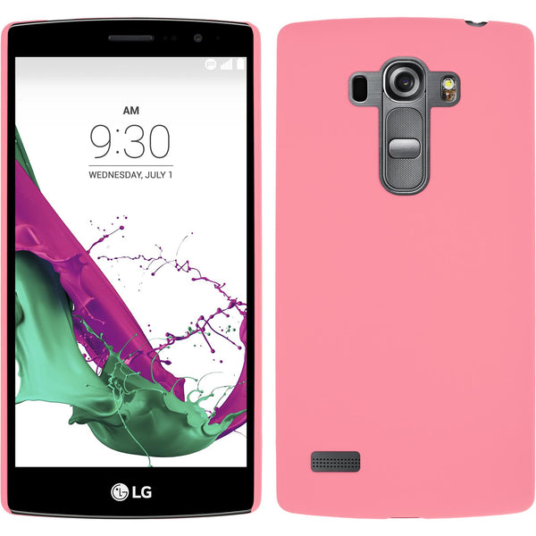 Hardcase für LG G4s / G4 Beat gummiert rosa