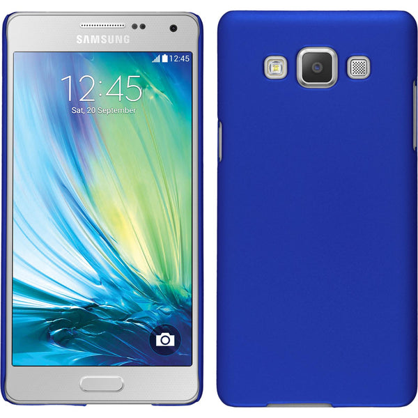 Hardcase für Samsung Galaxy A5 (A500) gummiert blau
