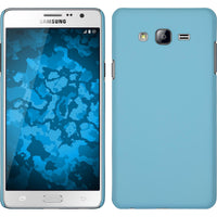 Hardcase für Samsung Galaxy On7 gummiert hellblau