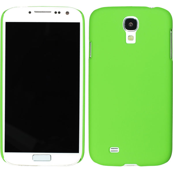 Hardcase für Samsung Galaxy S4 gummiert grün