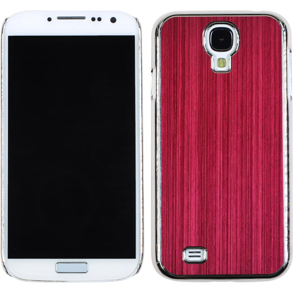 Hardcase für Samsung Galaxy S4 Metallic rot