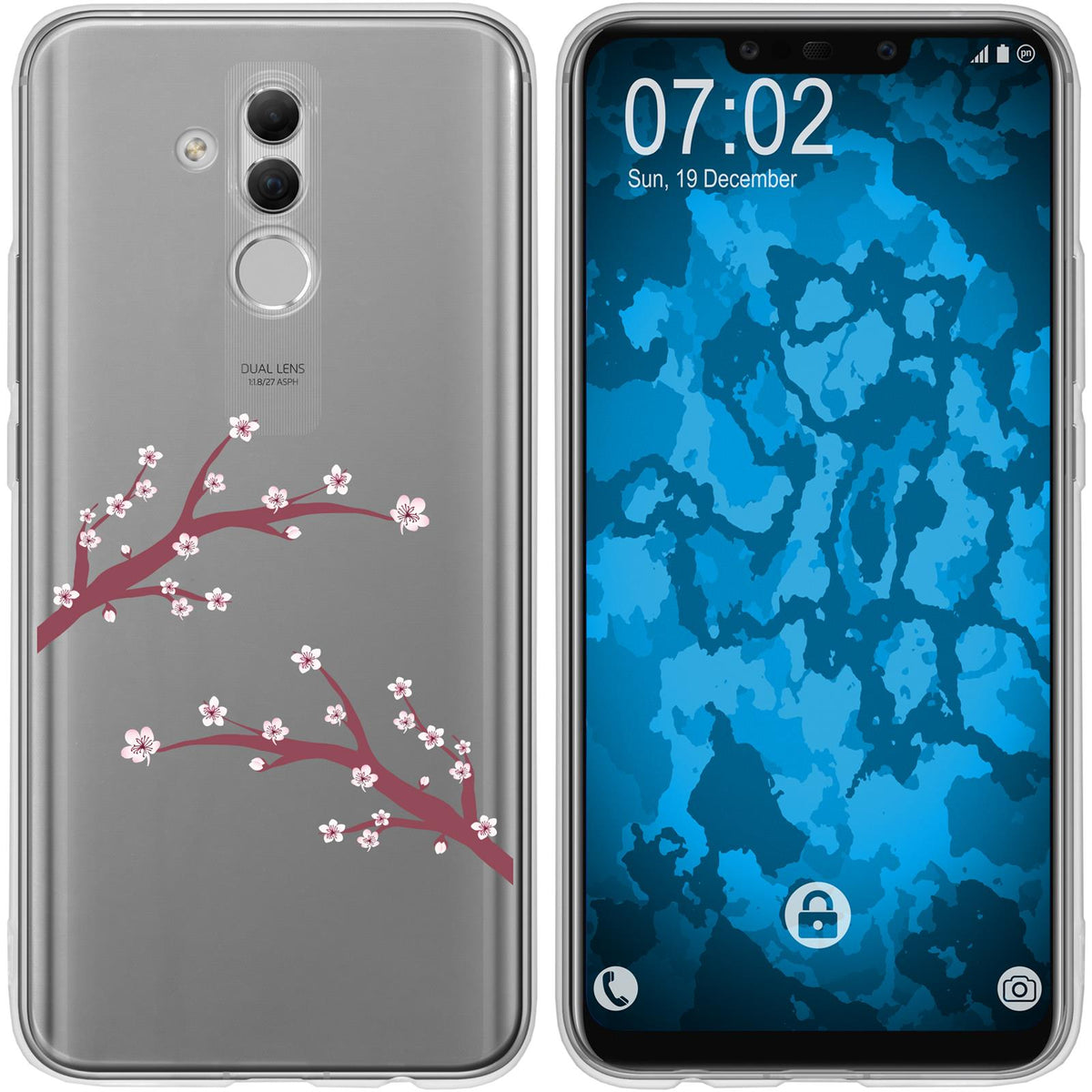Mate 20 Lite Silikon-Hülle Ostern M1 Case