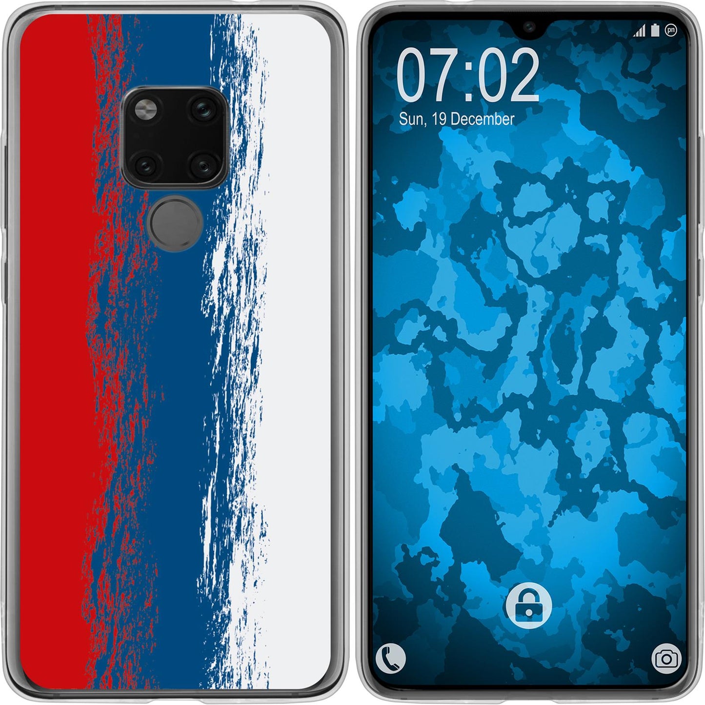 Mate 20 Silikon-Hülle WM Russland M9 Case