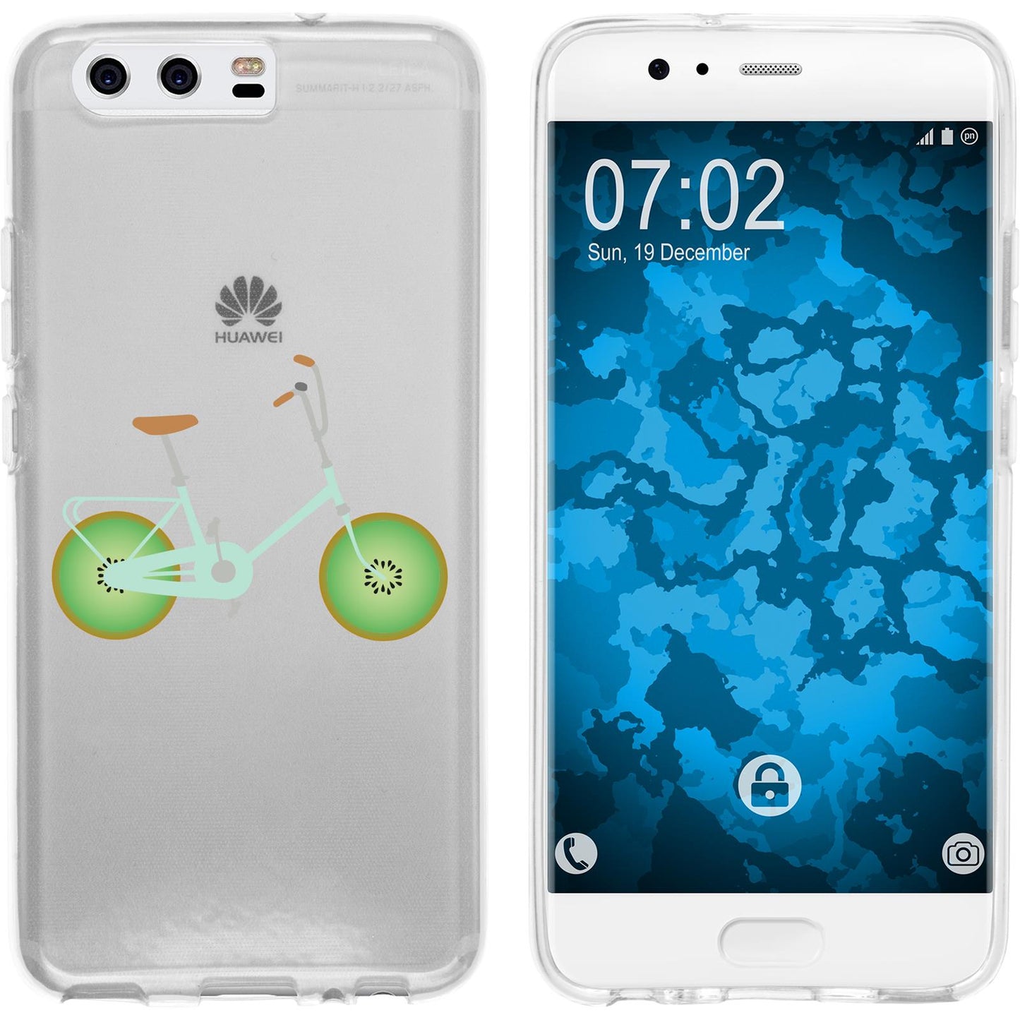 P10 Plus Silikon-Hülle Bike M1 Case