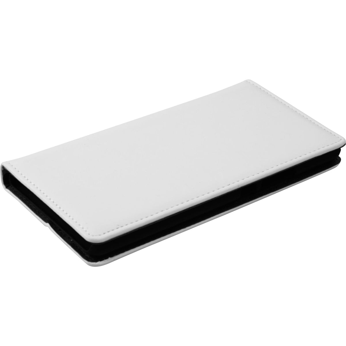 Kunst-Lederhülle für Huawei P9 Lite Book-Case weifl + 2 Schut