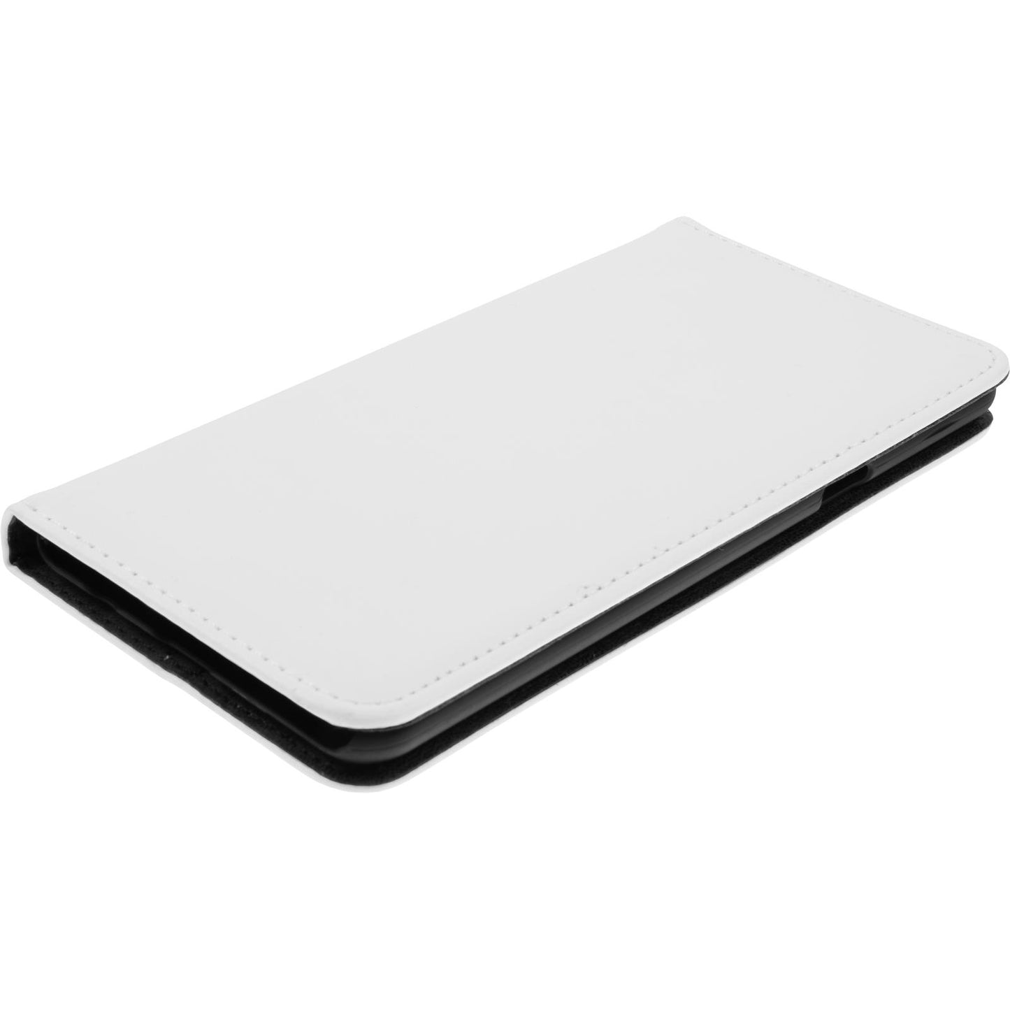 Kunst-Lederhülle für Samsung Galaxy C7 Book-Case weifl + 2 Sc