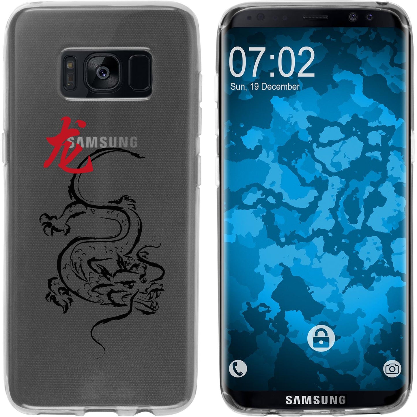 Galaxy S8 Silikon-Hülle Tierkreis Chinesisch M5 Case