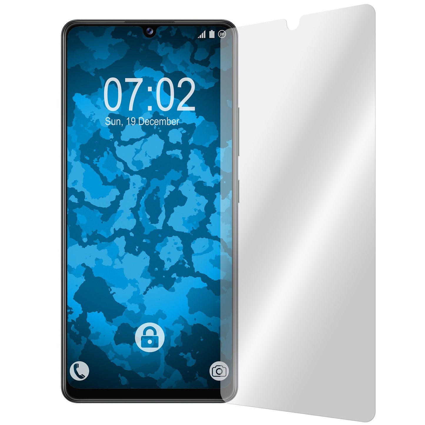 6er-Pack PhoneNatic Displayschutzfolien klar kompatibel mit Samsung Galaxy A42