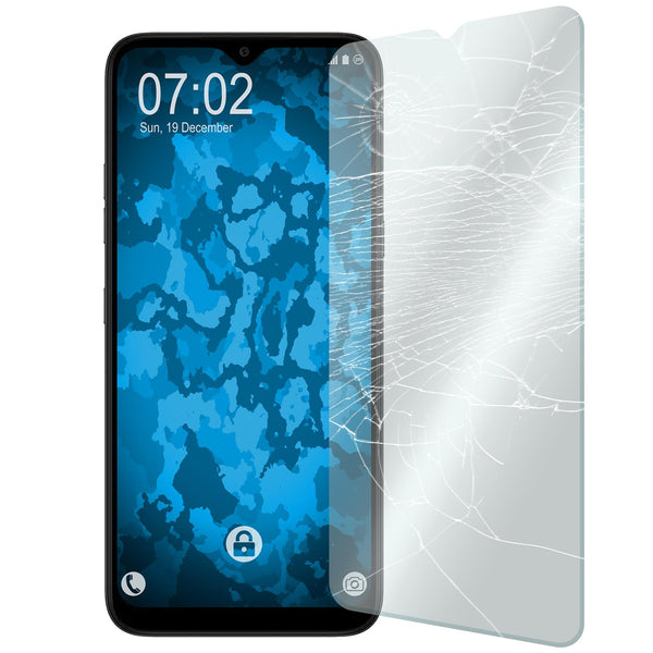 3 x LG K41 S Glas-Displayschutzfolie klar