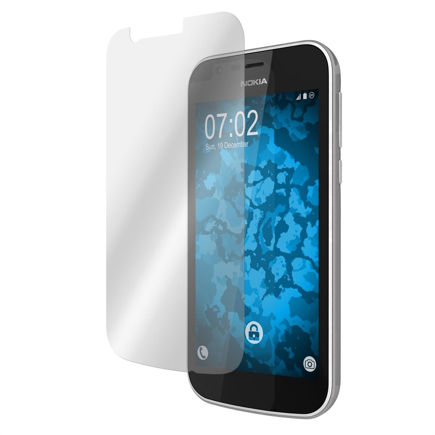 4 x Nokia 1 Displayschutzfolie klar Flexible Folien
