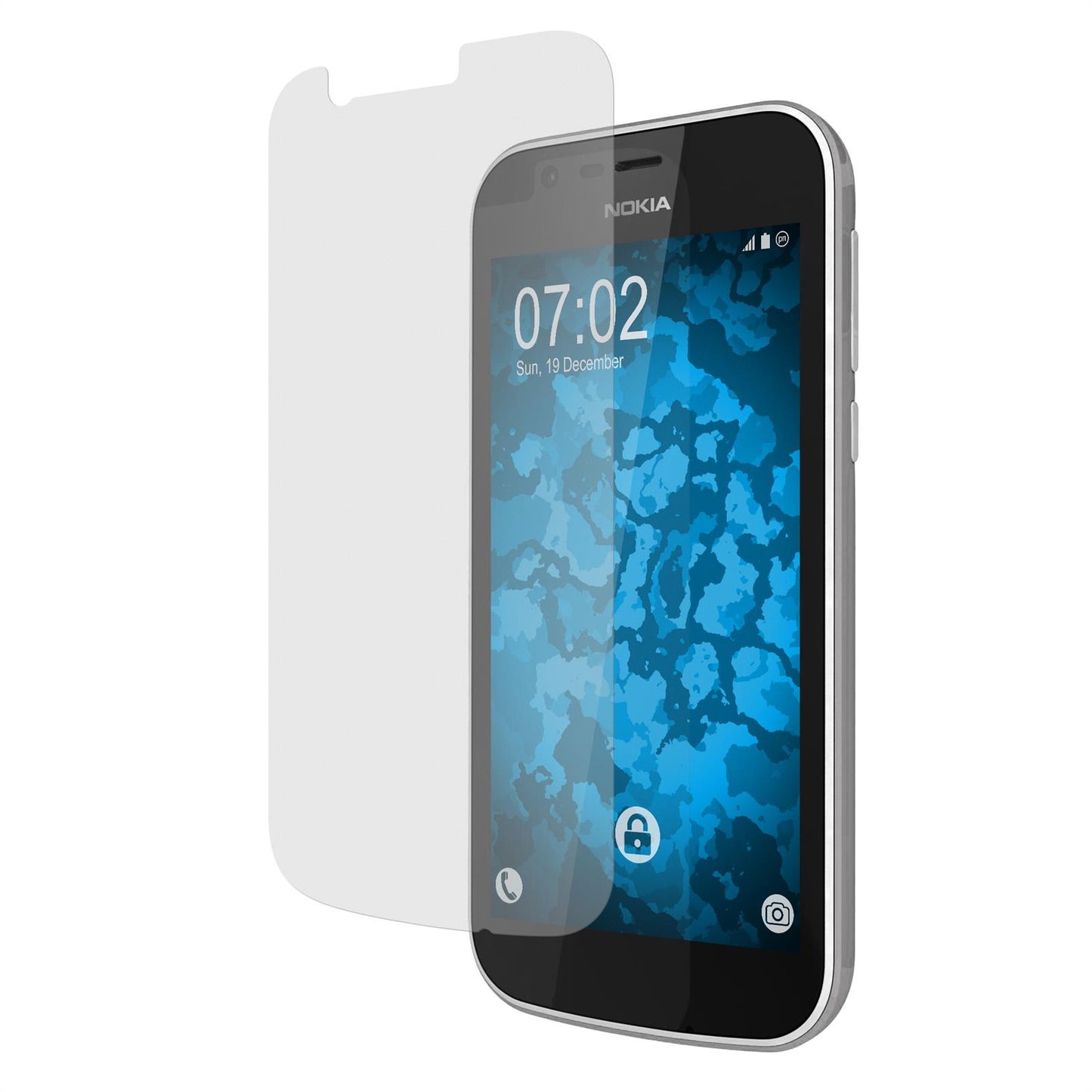 2 x Nokia 1 Displayschutzfolie matt