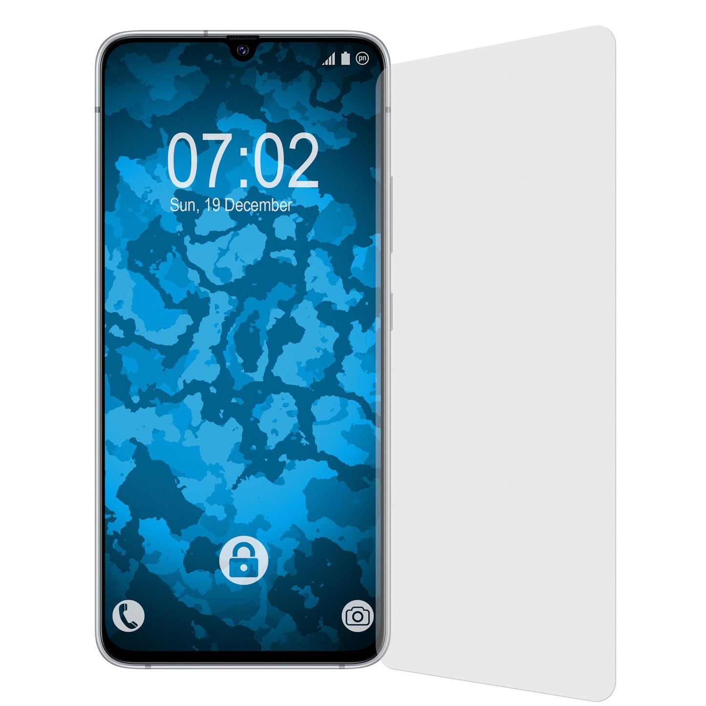 8 x Samsung Galaxy A90 Displayschutzfolie matt