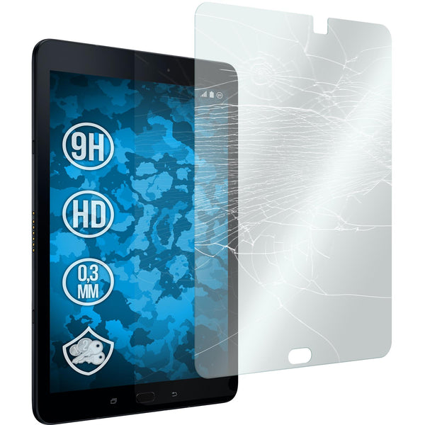 2 x Samsung Galaxy Tab S3 9.7 Glas-Displayschutzfolie klar