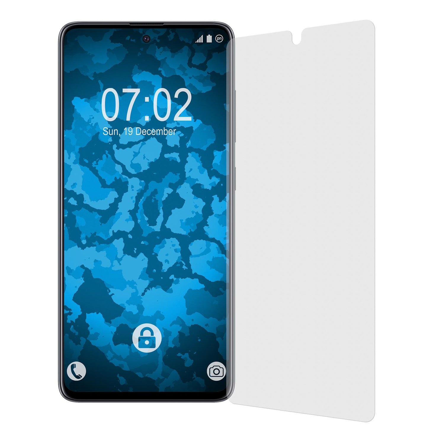 8 x Samsung Galaxy A51 Displayschutzfolie matt