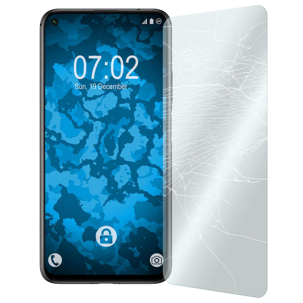 3 x Huawei Honor 20 Pro Glas-Displayschutzfolie klar