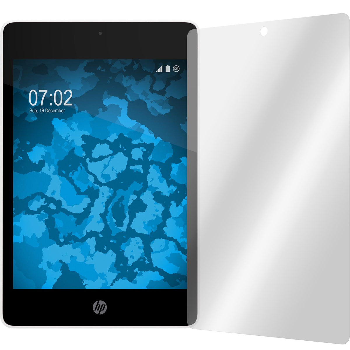 4 x HP Slate 8 Pro Displayschutzfolie klar
