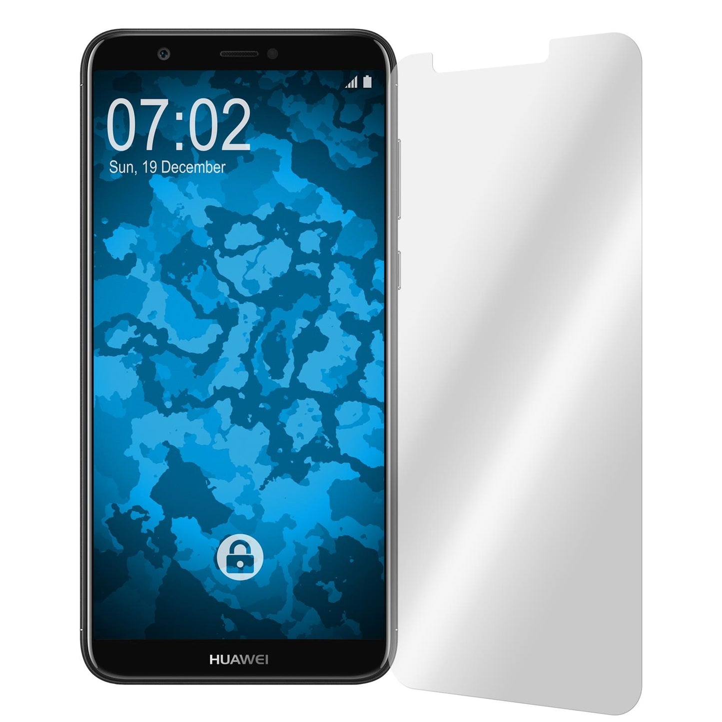 2 x Huawei P Smart Displayschutzfolie klar