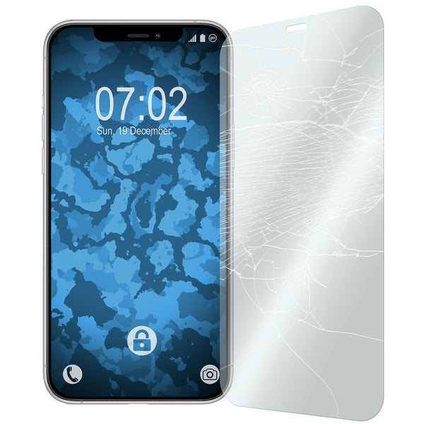 3x-iPhone-12-Pro-klar-Glasfolie-