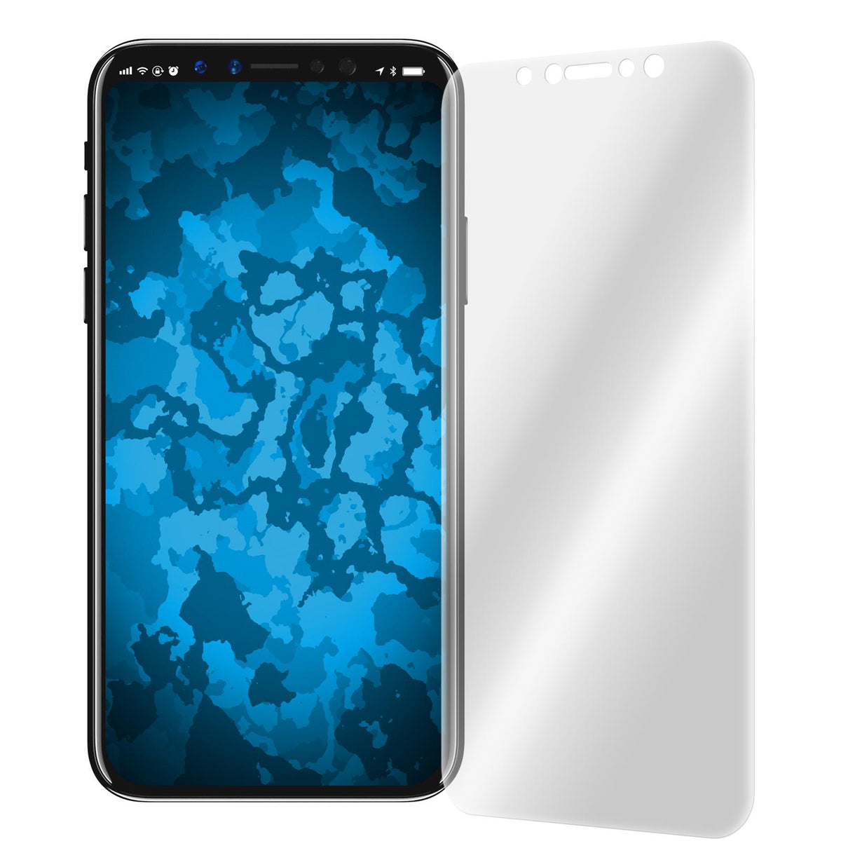 1 x Apple iPhone 11 Pro / Xs / X Displayschutzfolie klar Fle
