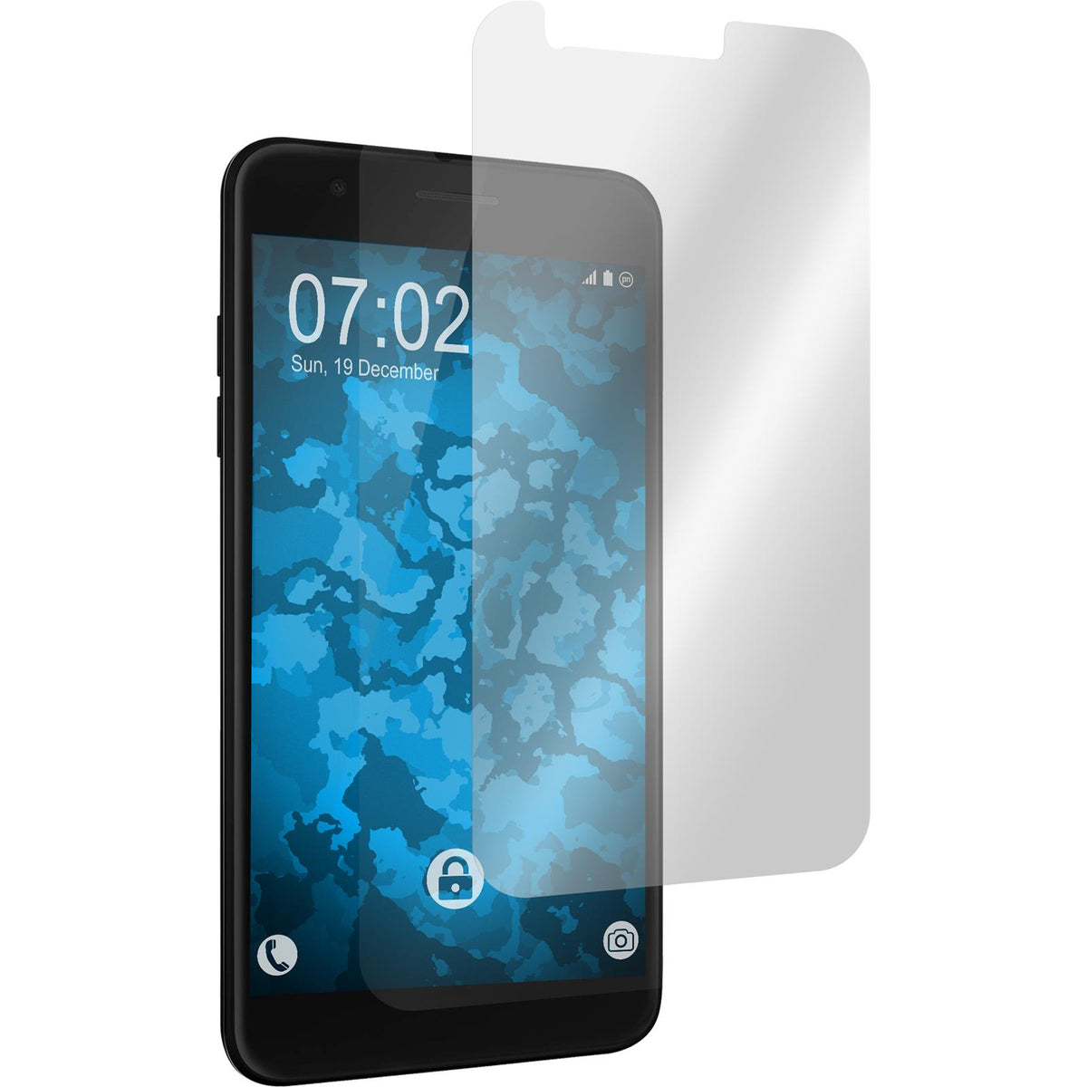 6 x LG K30 Displayschutzfolie klar