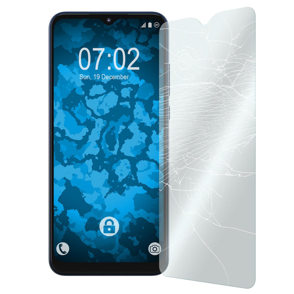 1 x Motorola Moto G Play (2021) Glas-Displayschutzfolie klar