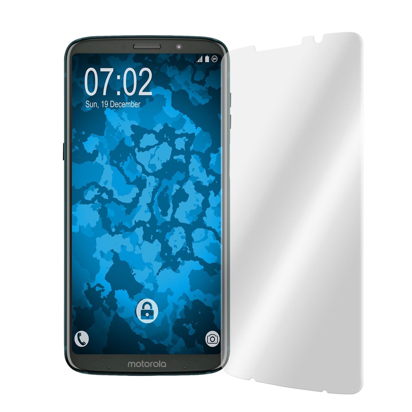 4 x Motorola Moto Z3 Play Displayschutzfolie klar Flexible F