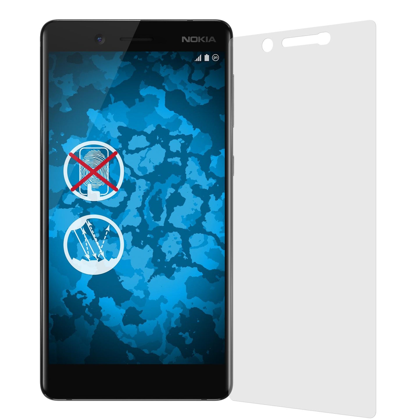 4 x Nokia 7 Displayschutzfolie matt