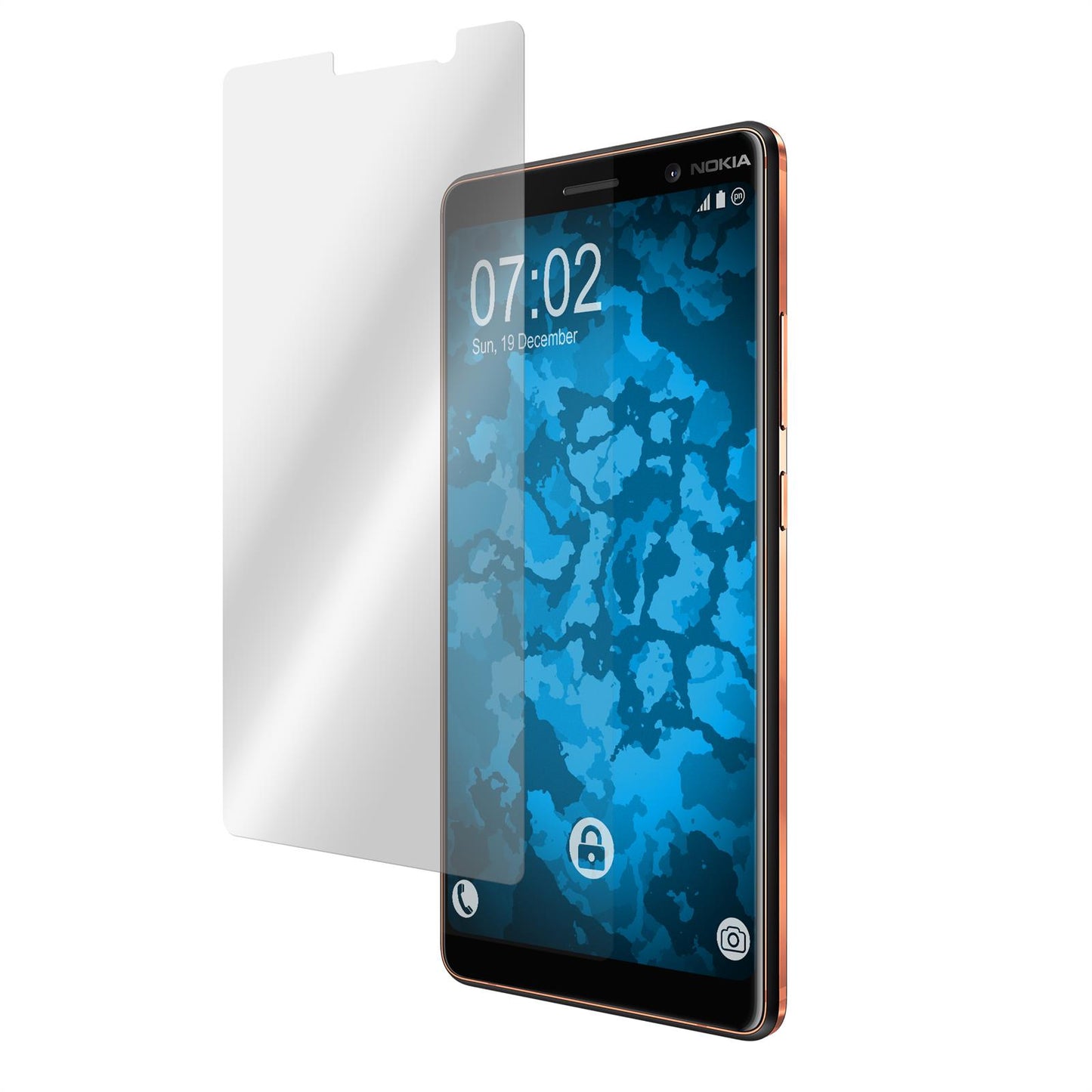 6 x Nokia 7 Plus Displayschutzfolie klar