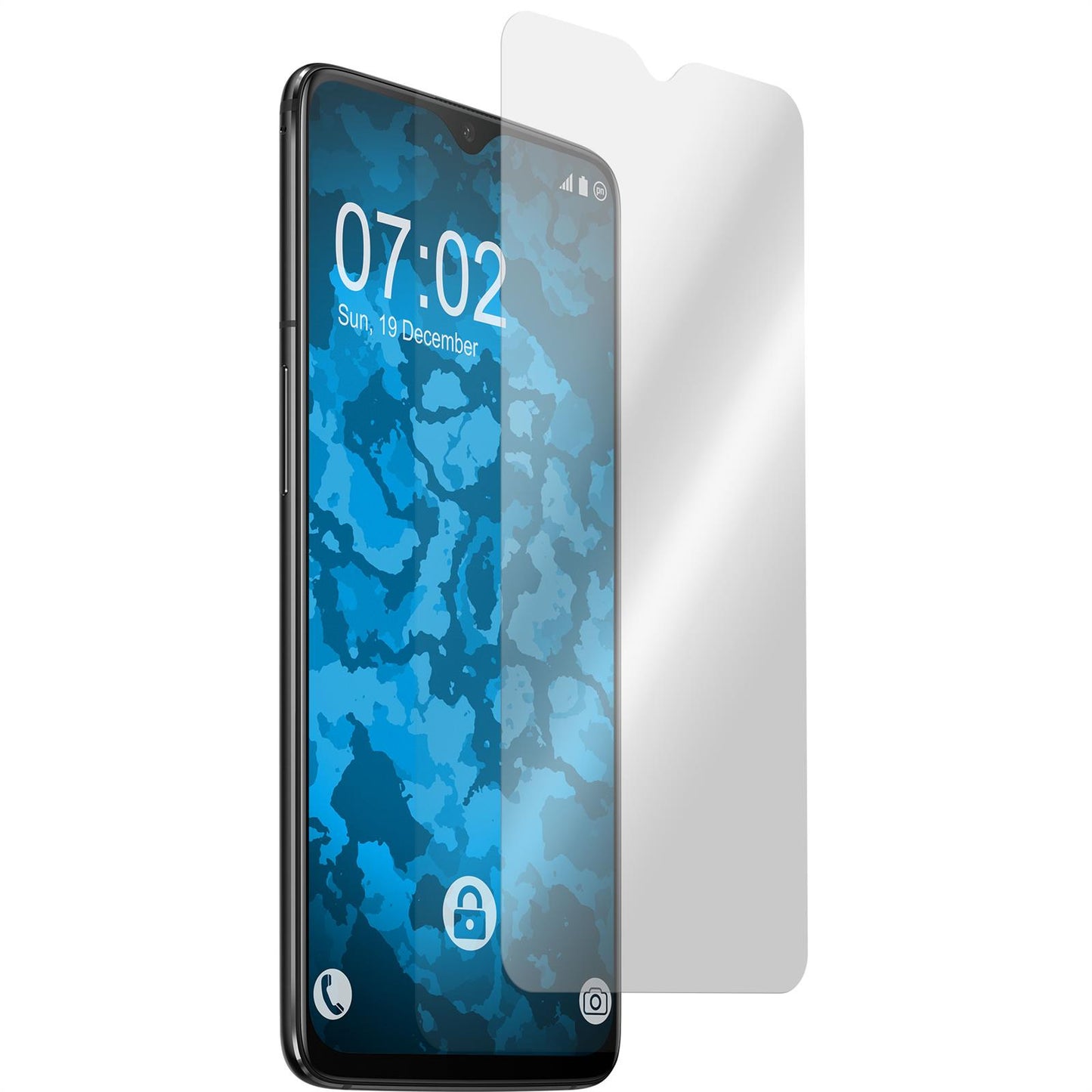 8 x OnePlus 6T Displayschutzfolie klar