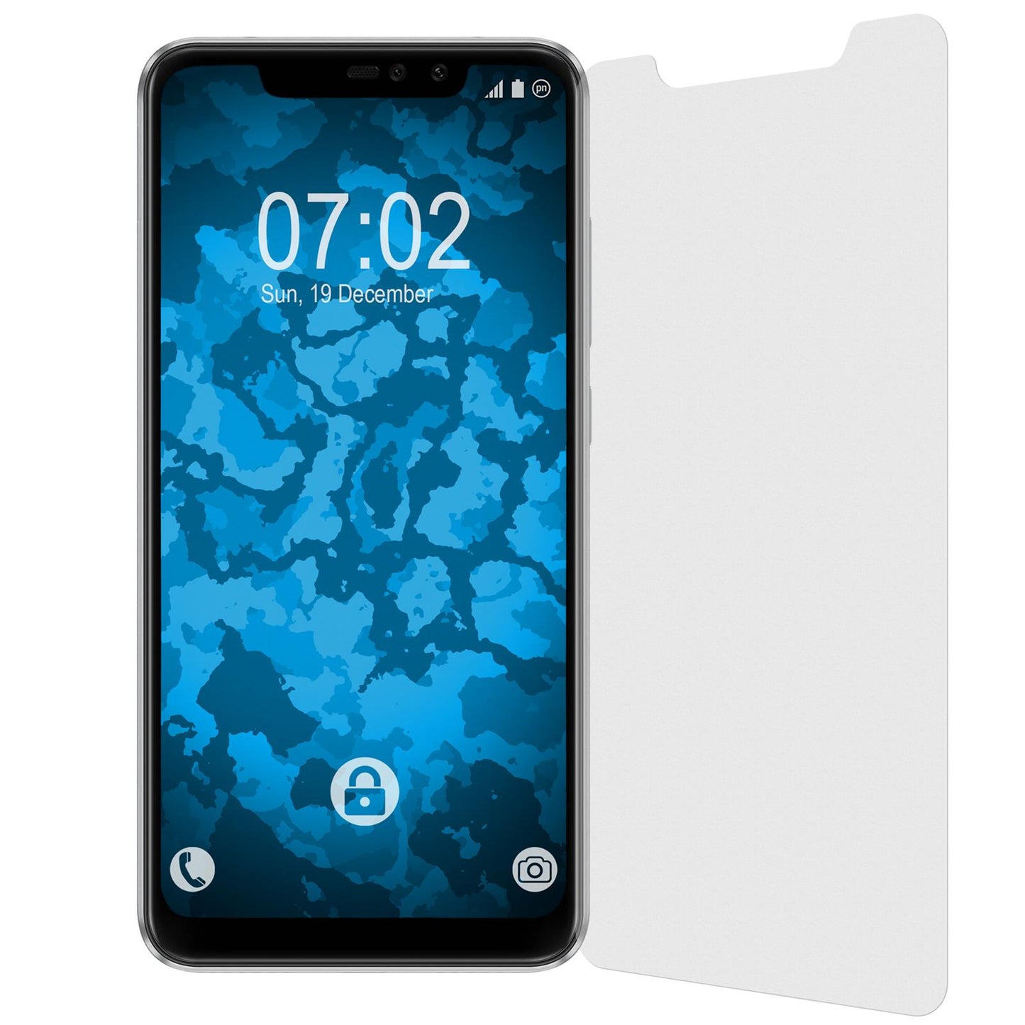 2 x Xiaomi Redmi Note 6 Pro Displayschutzfolie matt
