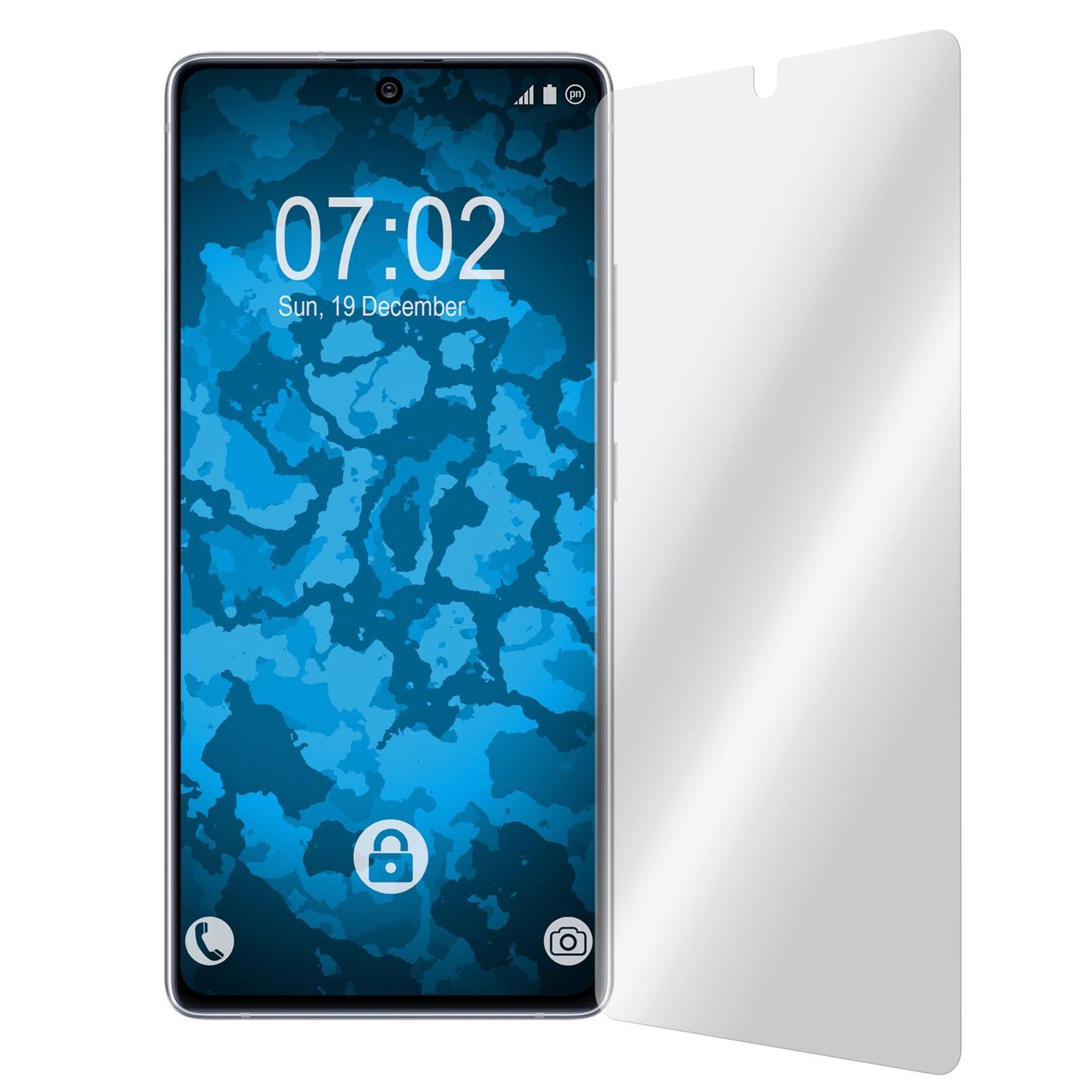 4 x Samsung Galaxy S10 Lite Displayschutzfolie klar