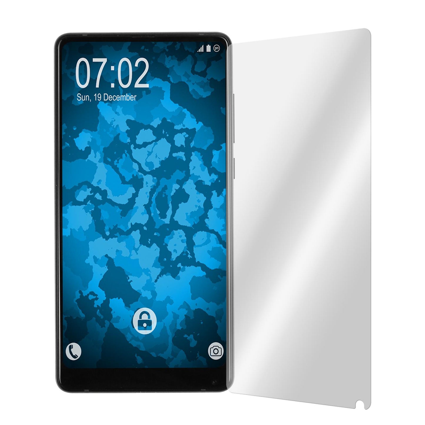 2 x Xiaomi Mi Mix 2 Displayschutzfolie klar