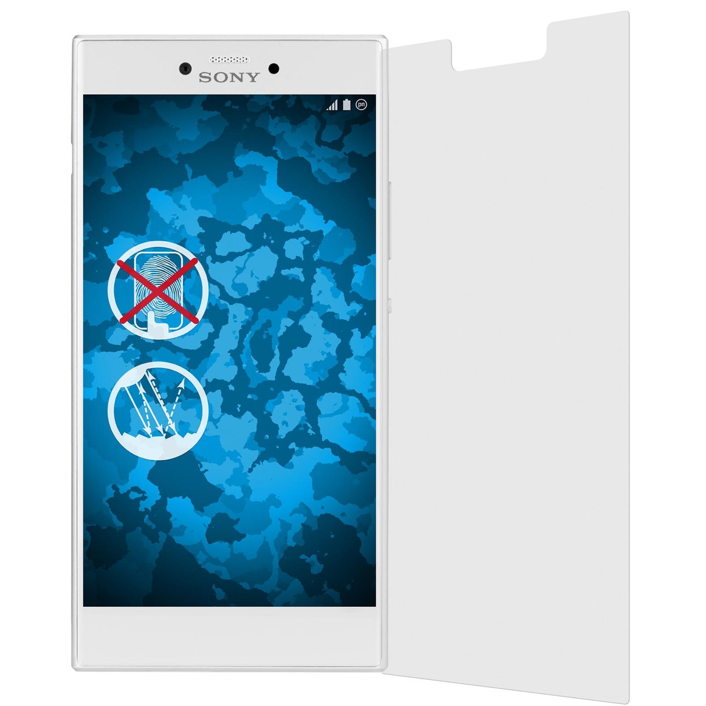 8 x Sony Xperia R1 (Plus) Displayschutzfolie matt