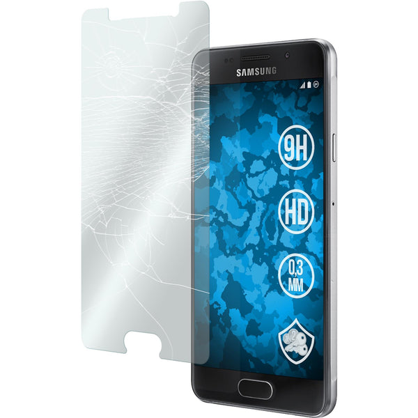 3 x Samsung Galaxy A3 (2016) A310 Glas-Displayschutzfolie kl