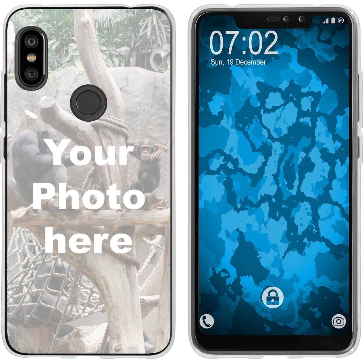 Redmi Note 6 Pro Personalisierte Handyhülle clear zum selb