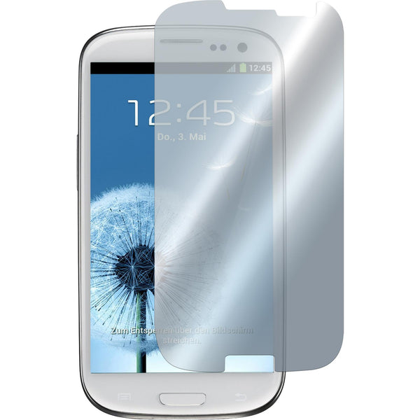 8 x Samsung Galaxy S3 Displayschutzfolie verspiegelt