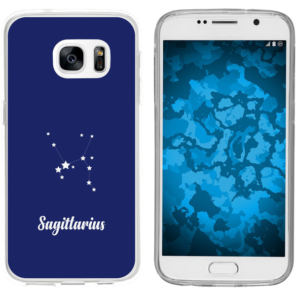 Galaxy S7 Silikon-Hülle SternzeichenSagittarius M5 Case
