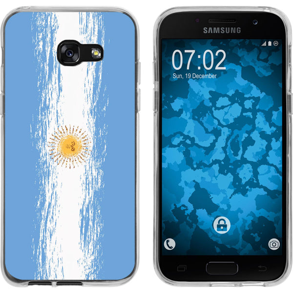 Galaxy A5 2017 Silikon-Hülle WM Argentinien M1 Case