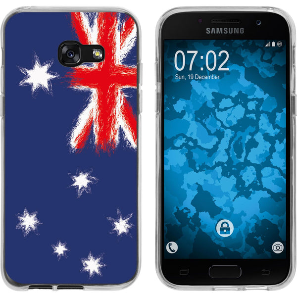Galaxy A5 2017 Silikon-Hülle WM Australien M2 Case