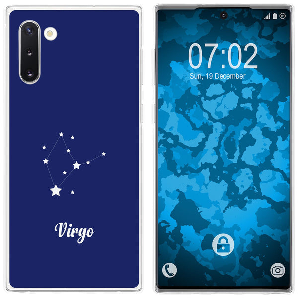 Galaxy Note 10 Silikon-Hülle SternzeichenVirgo M2 Case