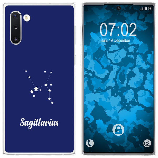 Galaxy Note 10 Silikon-Hülle SternzeichenSagittarius M5 Case