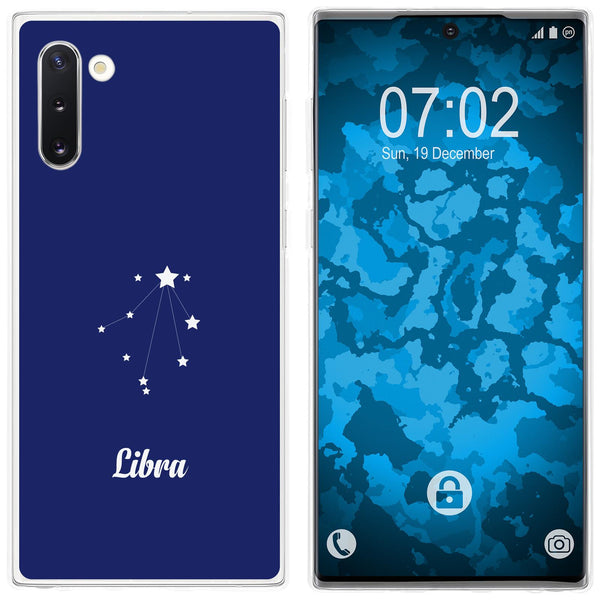 Galaxy Note 10 Silikon-Hülle SternzeichenLibra M9 Case