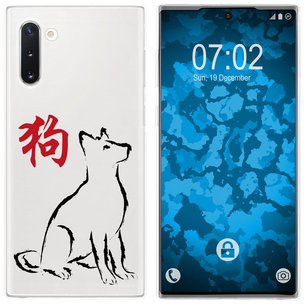Galaxy Note 10 Silikon-Hülle Tierkreis Chinesisch M11 Case