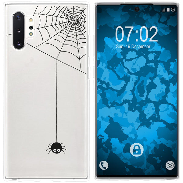 Galaxy Note 10+ Silikon-Hülle Herbst Spinne/Spider M3 Case