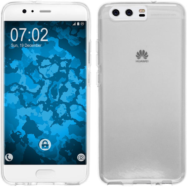 PhoneNatic Case kompatibel mit Huawei P10 Plus - Crystal Clear Silikon Hülle transparent Cover